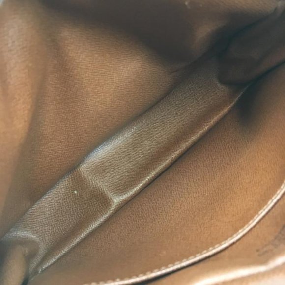 #46769 Toilette Cosmetic Evening Beauty Handbag Vanity Brown Monogram Canvas - Picture 3 of 12